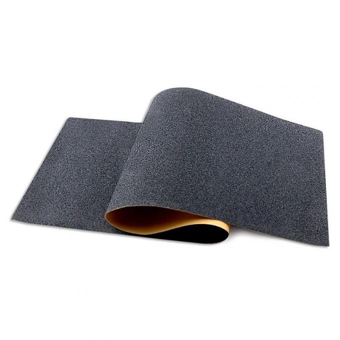 Griptape Skateboard Anti Slip Tahan Air Hitam Kustom Tidak Berlubang 5