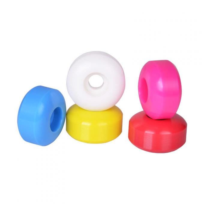 Roda Skateboard Profesional Berwarna 100A PU Blank Roda Skateboard 52mm 0
