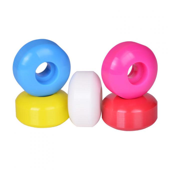 Roda Skateboard Profesional Berwarna 100A PU Blank Roda Skateboard 52mm 1