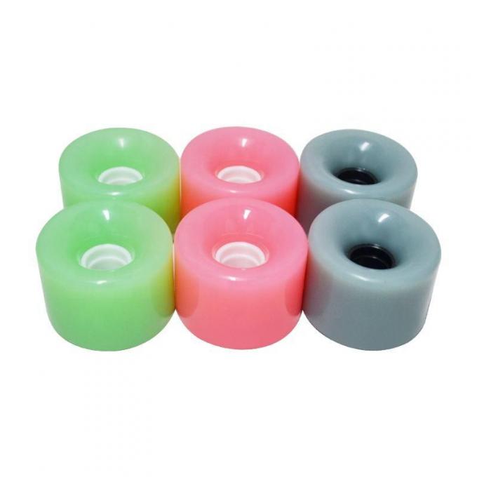 Custom Printed 70mm Longboard Wheels Longboard Slide Wheels Layanan OEM 0