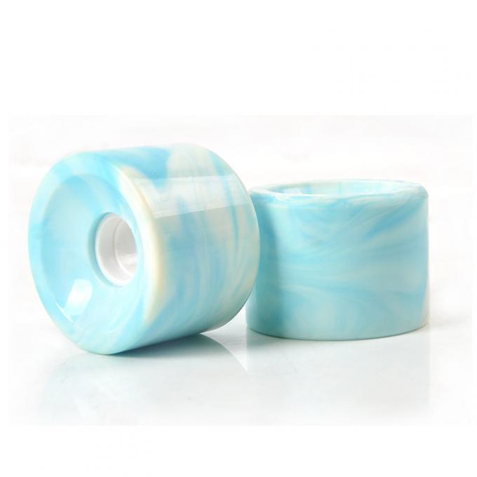 70*51mm Freeride Slide PU Skateboard Roda 74A-85A Kekuatan Tinggi 1