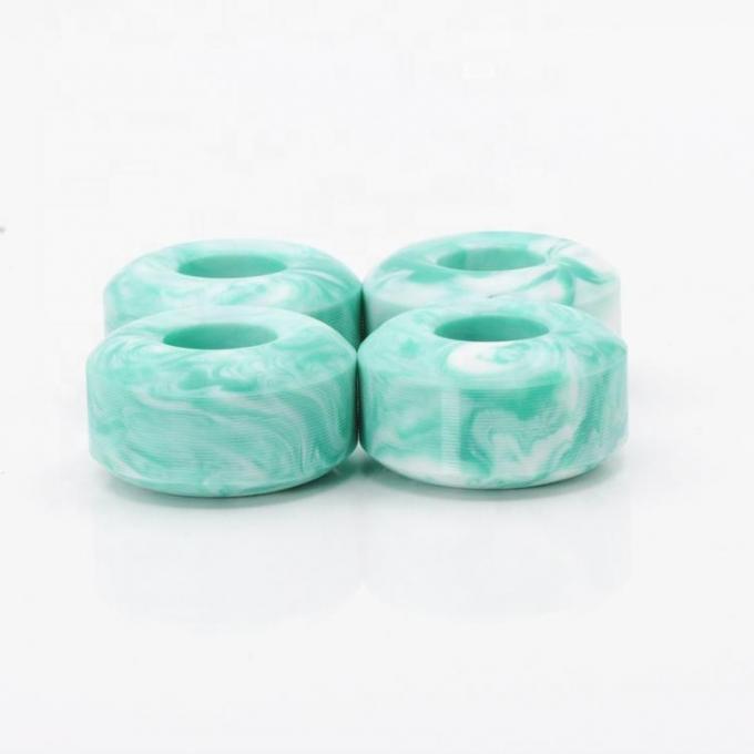 50mm-59mm Polyurethane Skateboard Roda 92A-104A Kekerasan Menggunakan tahan 0