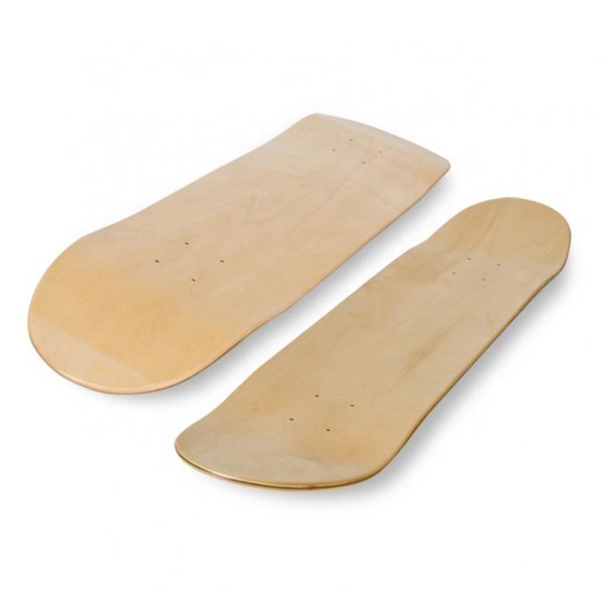 Murah Custom Bentuk kosong Skateboard Decks Kanada Maple Profesional 2
