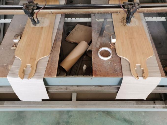 Murah Custom Bentuk kosong Skateboard Decks Kanada Maple Profesional 3