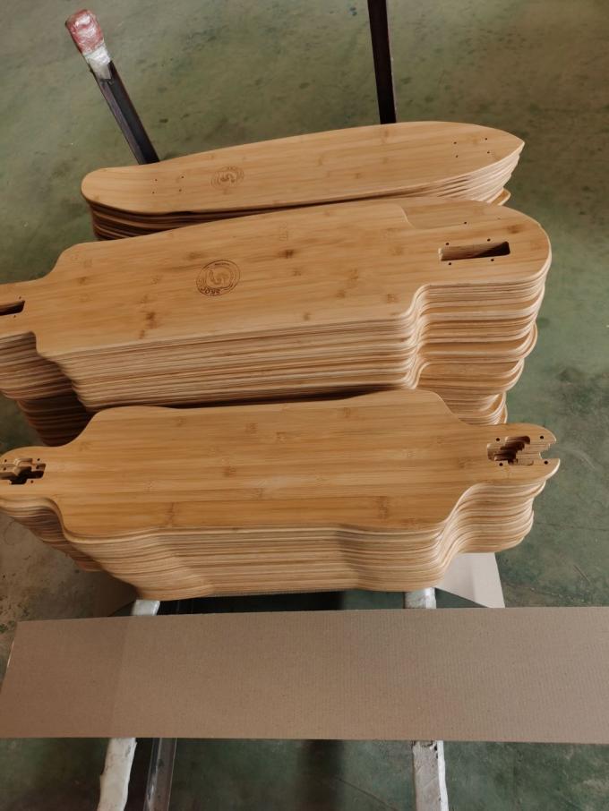 Murah Custom Bentuk kosong Skateboard Decks Kanada Maple Profesional 4