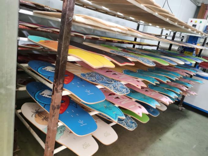 Murah Custom Bentuk kosong Skateboard Decks Kanada Maple Profesional 5