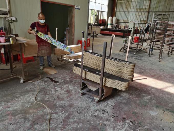 Murah Custom Bentuk kosong Skateboard Decks Kanada Maple Profesional 10