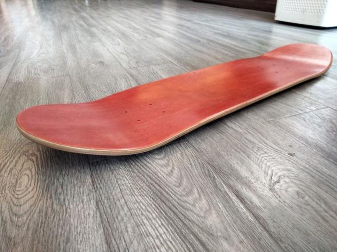 2024 Hot Grosir 7 Ply Maple Kayu Profesional Skateboard Double Kick 0