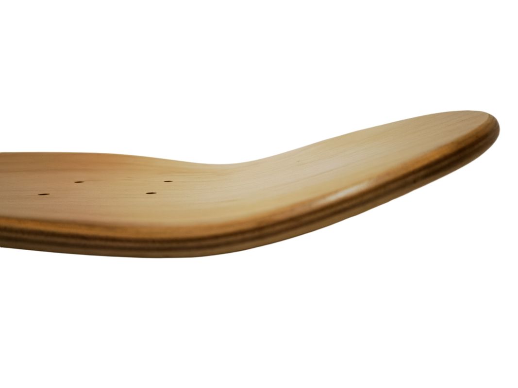 Bentuk cekung 7lap Canadian Maple Deck Skateboard Berbagai warna