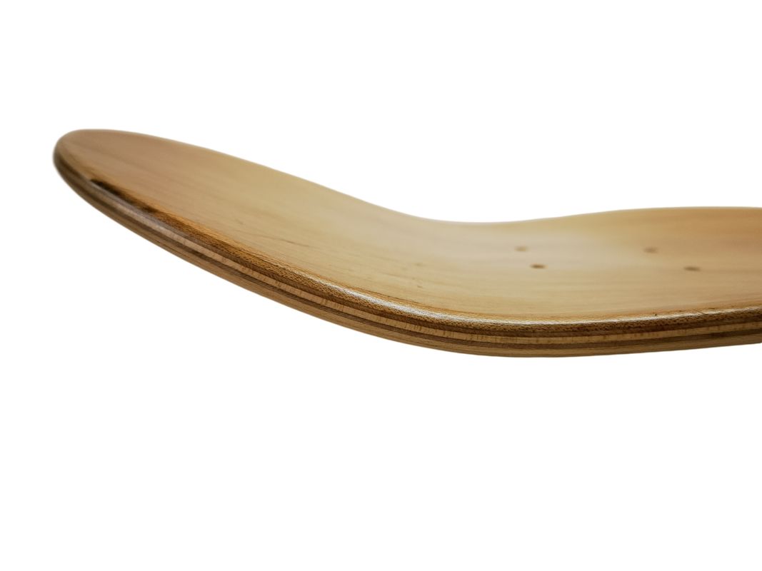 Bentuk cekung 7lap Canadian Maple Deck Skateboard Berbagai warna