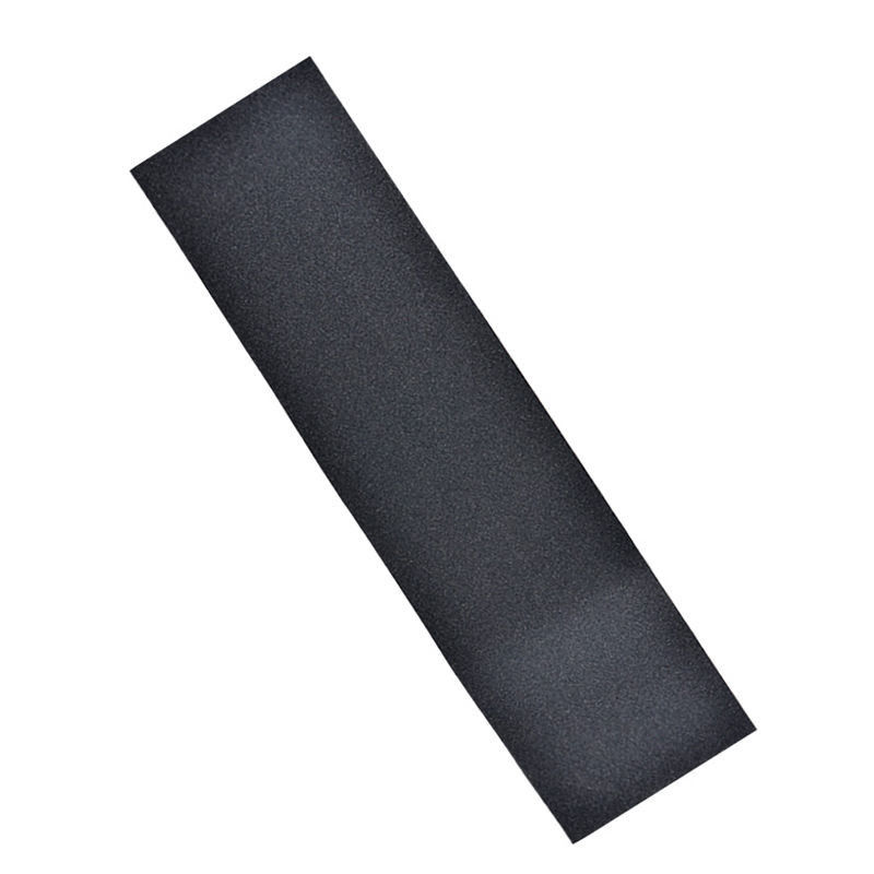 Kualitas Tinggi Non-Slip Disesuaikan Ukuran 9 * 33 Hitam warna Skateboard Griptapes