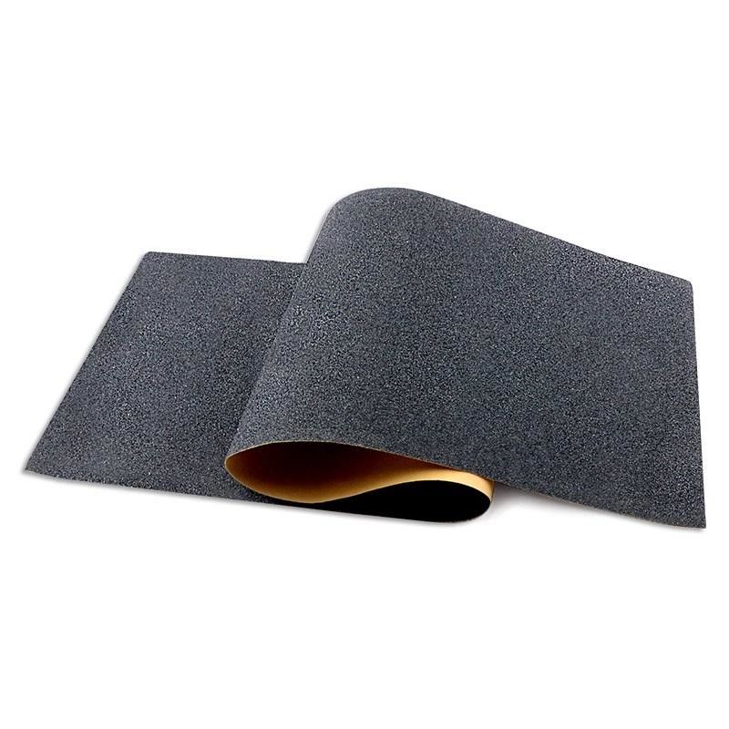 Kualitas Tinggi Non-Slip Disesuaikan Ukuran 9 * 33 Hitam warna Skateboard Griptapes