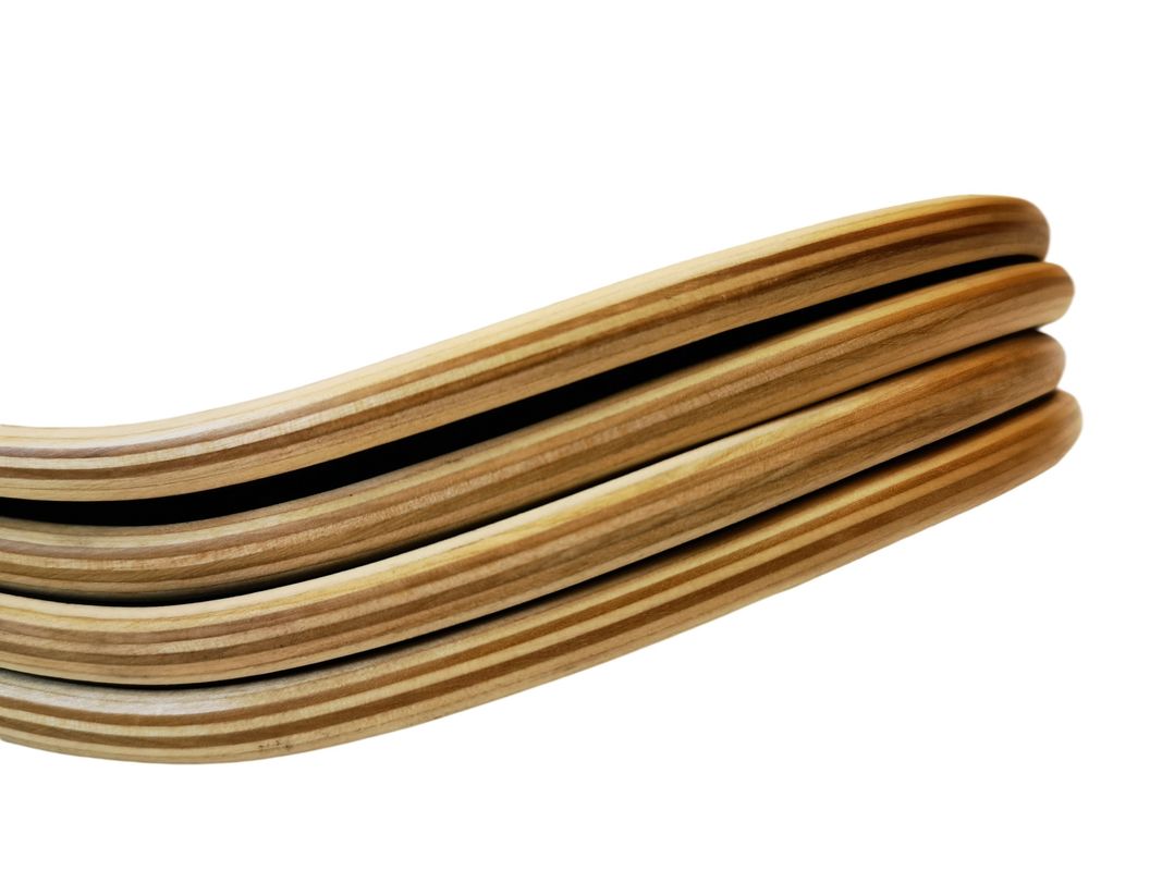 2024 Hot Sales Style 7 Ply Maple Custom Congvave Double Kick Skateboard profesional papan panjang