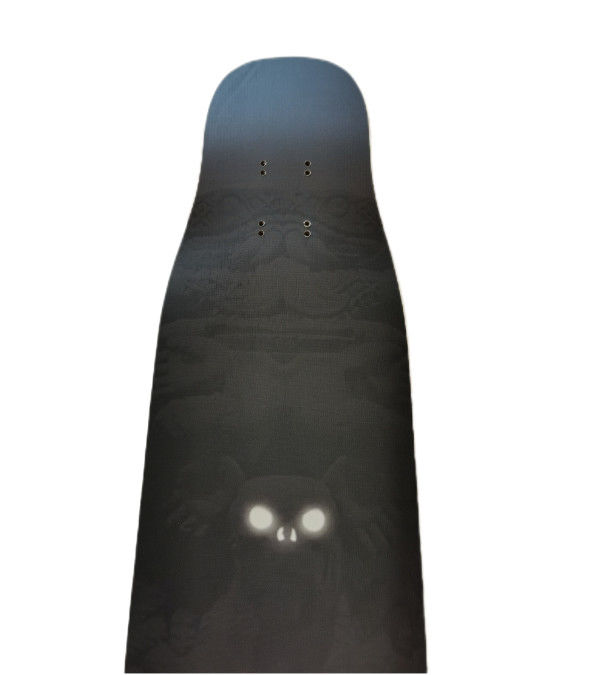 Canadian Maple Veneer Blank Dancing Longboard Deck 9.5 * 46 inci Ukuran Berkelanjutan